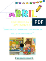 Abril-5 Años-Espacios para Ordenar