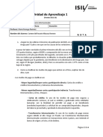 Unidad de Aprendizaje 1 Financiamiento de Negocios Internacionales