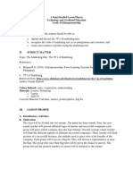 Lesson Plan in Marketing Mix PDF Free