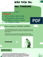 Primera Fase de Design Thinking