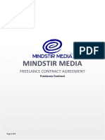 Mindstir Media Freelance Contract Agreement.