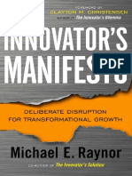 The Innovator's Manifesto by Michael E. Raynor - Excerpt