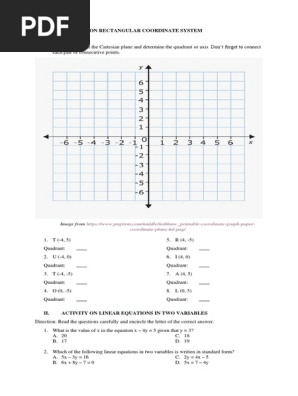 Activity 3 + Key Answers