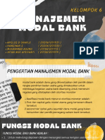 Manajemen Perbankan Kelompok 6