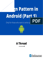 Design Pattern in Android (Part 1) : Only For Those Who Want To Write Quality Code