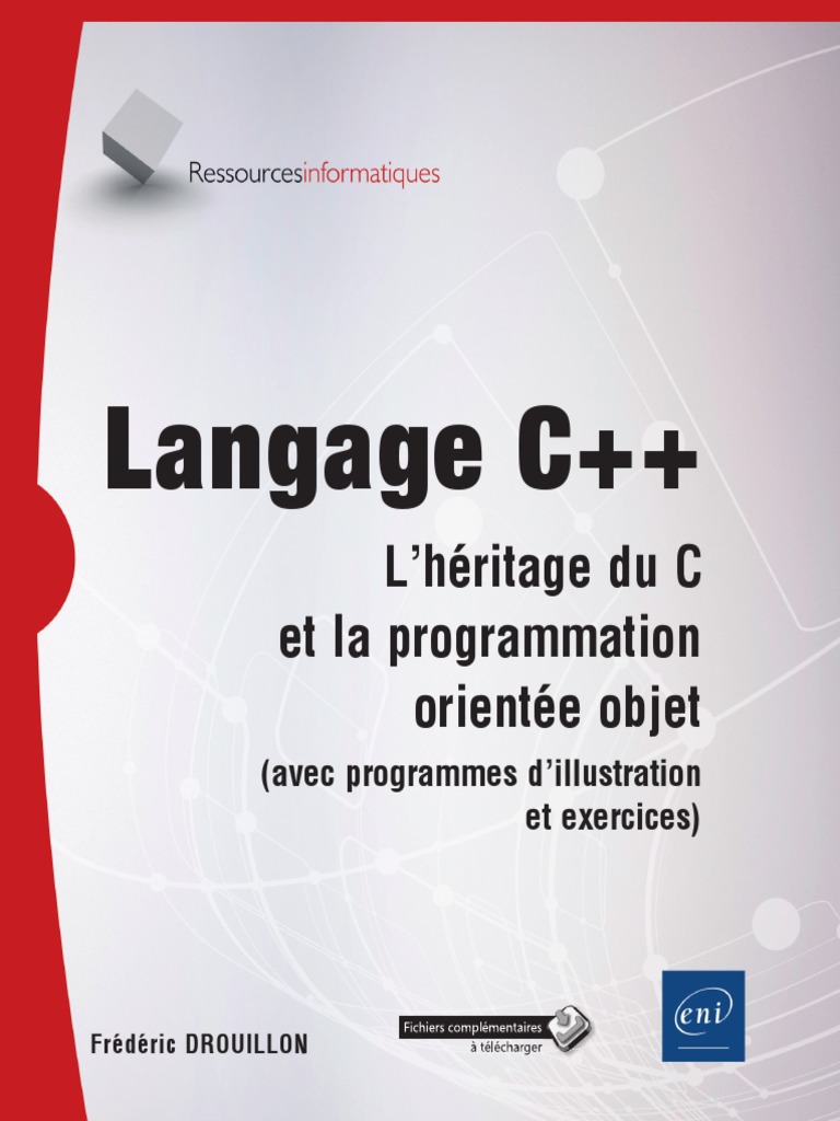 Langage C++: L'héritage Du C Et La Programmation Orientée Objet | PDF ...