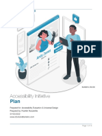 Accessibility Plan by F. Navarrette 