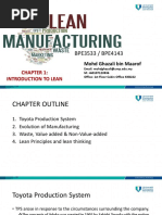 Introduction to Lean Manufacturing | PDF | Lean Manufacturing | Economy ...