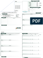 Fabula Ultima Character Sheet