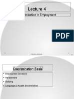 Week 5 Lecture 4 Employment Discrimination