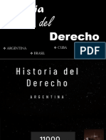 Historia Del Derecho de Argentina, Brasil, Venezuela y Cuba