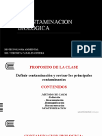 Contaminación biológica: principales contaminantes y sus efectos