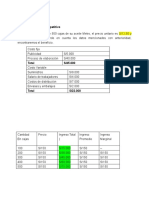 Casos Practico de Mercado Competitivo y Mercado Monopolista.