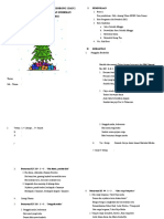 Perayaan Natal Sekolah Minggu Horong 1 Dan 2