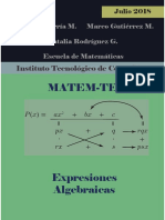 Folleto Expresiones Algebraicas