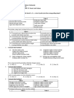 Soal Pas Bahasa Indonesia Kelas 7