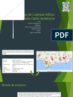 Parámetros de Parque Eólico El Marquezado-Cadiz Andalucia - G6-PARQUE EÓLICO