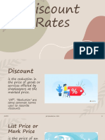 Discount Rates