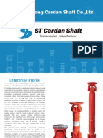 Jiangsu Sitong Cardan Shaft Co., Ltd Product Applications
