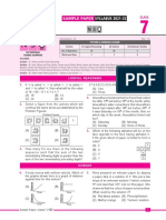 Nso Sample Paper Class-7