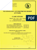 Technology Entrepreneurship (ENT600) Case Study: Universiti Teknologi