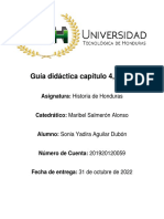 Guia Didactica Cap. 4, 5 y 6 - Historia de Honduras
