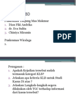 Langkah-Langkah Penyelidikan DBD Epidermiologi Puskesmas Wiralaga Dan Tanjungmas Makmur