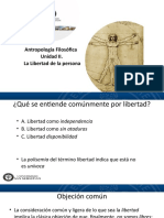 Antropología FILS Unidad II - La Libertad Personal