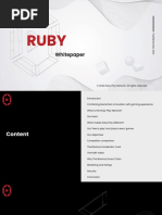 Ruby Play Network Whitepaper