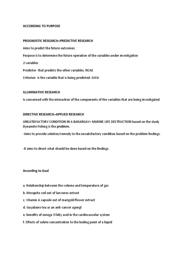 Kinds And Classification Of Documents