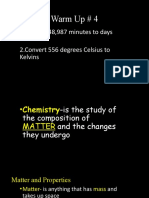 Classification of Matter