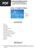 Final Fog Computing