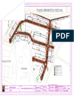 Plan urbanístico red vial