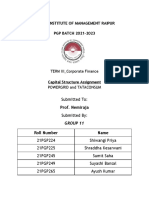 Group11 SectionD CFI Assignment 05