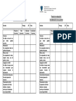 Pauta de Evaluación Lenguaje Poema