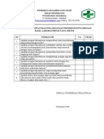 Ep 5 Daftar Tilik Pelaksanaan Prosedur Penyampaian Hasil Laboratorium Yang Kritis