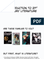 Introduction To 21st Century Literature