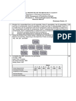 MRP worksheet tutorial for production management
