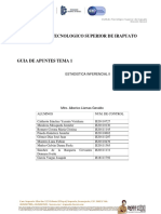 ESTADISTICA-INFERENCIAL II-Equipo-5to 1.1 Jennifer M