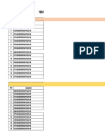 LIST MAPPING DOKUMEN HPK 2022