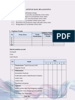 Artefak Hasil Belajar Siswa