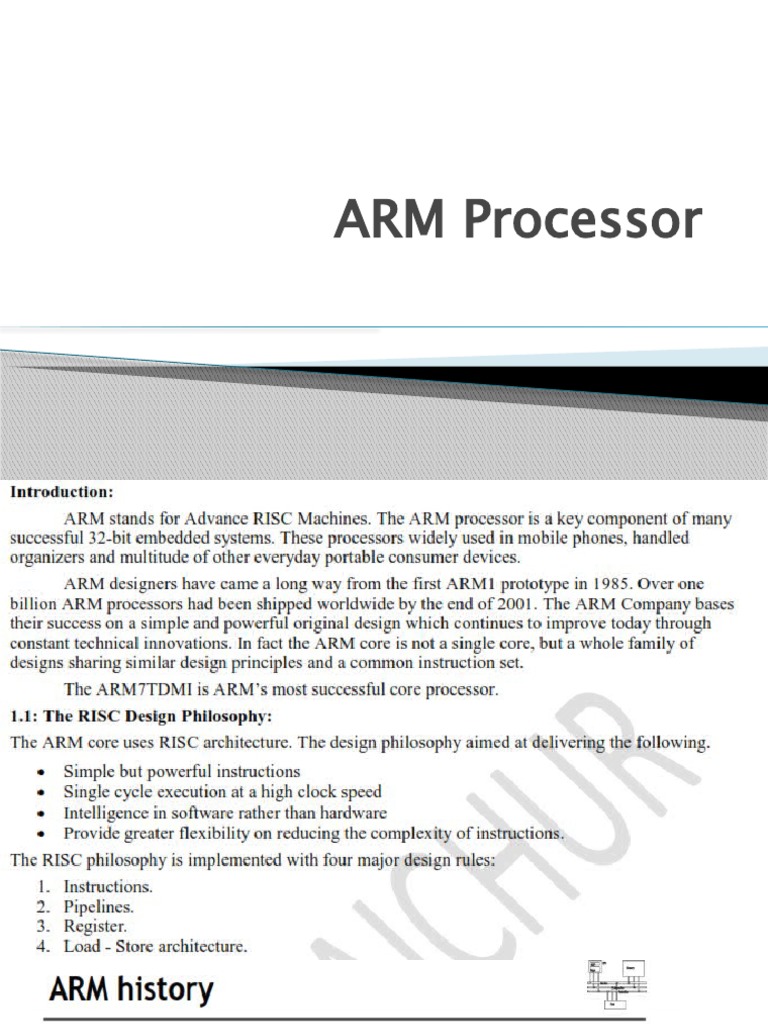 ARM Processor PDF