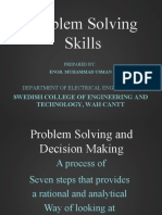 Problem Solving Skills: Swedish College of Engineering and Technology, Wah Cantt