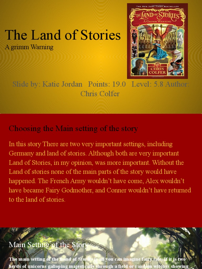 Katie The Land of Stories A Grimm Warning PDF