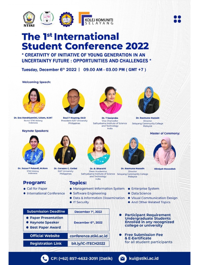 International Student Conference PDF