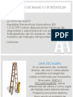 Escaleras de Mano o Portatiles