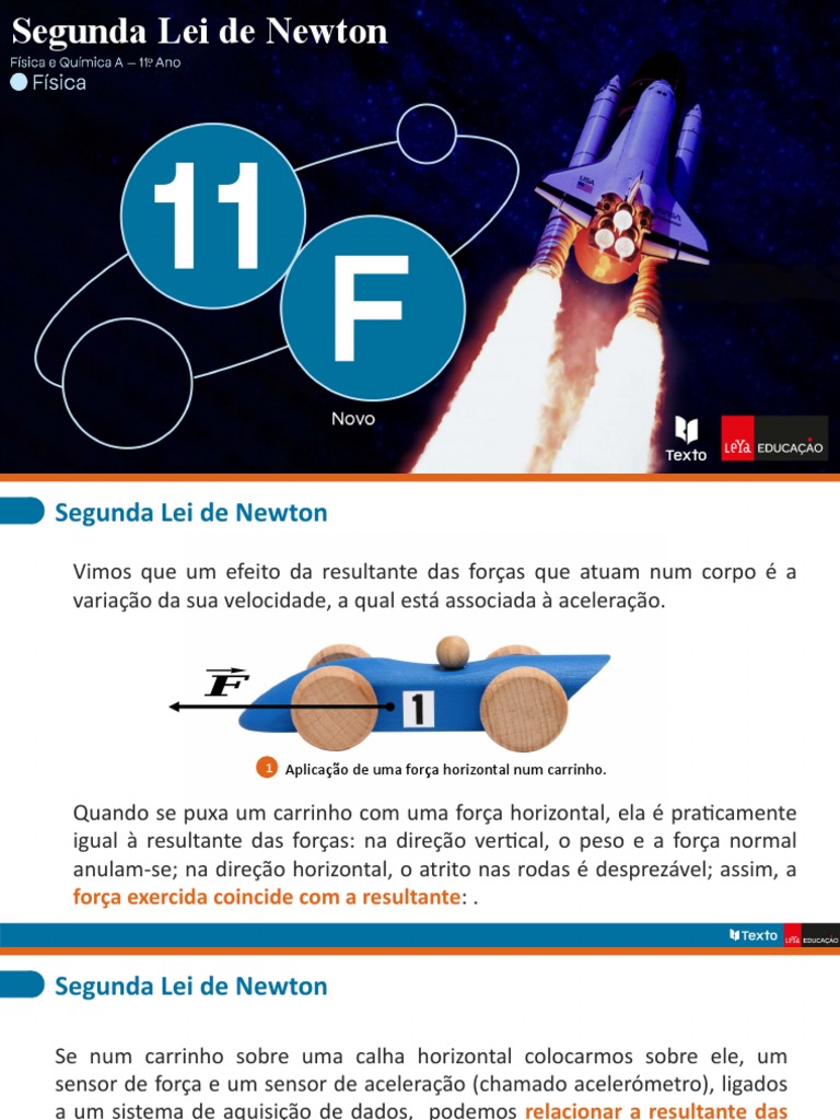 Segunda Lei de Newton | PDF | Leis do Movimento de Newton | Massa