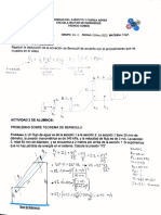 Actividad y Problemas Ec. Bernoulli