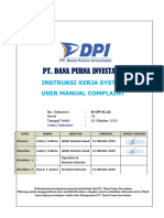 IK-DPI-SC.02 Instruksi Kerja System User Manual (Complaint)