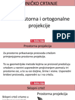 1.prostorna I Ortogonalne Projekcije